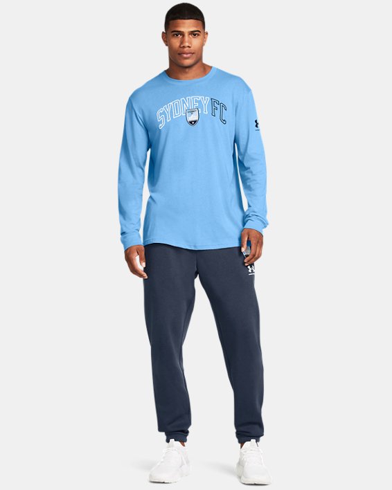 Men's SFC Long Sleeve Graphic T-Shirt in Blue image number 2